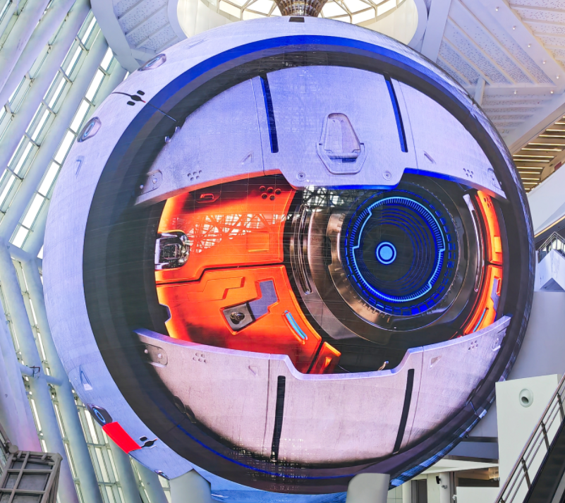 尊龙凯时人生就是搏助力安徽科技馆打造海内最大室内球体屏幕